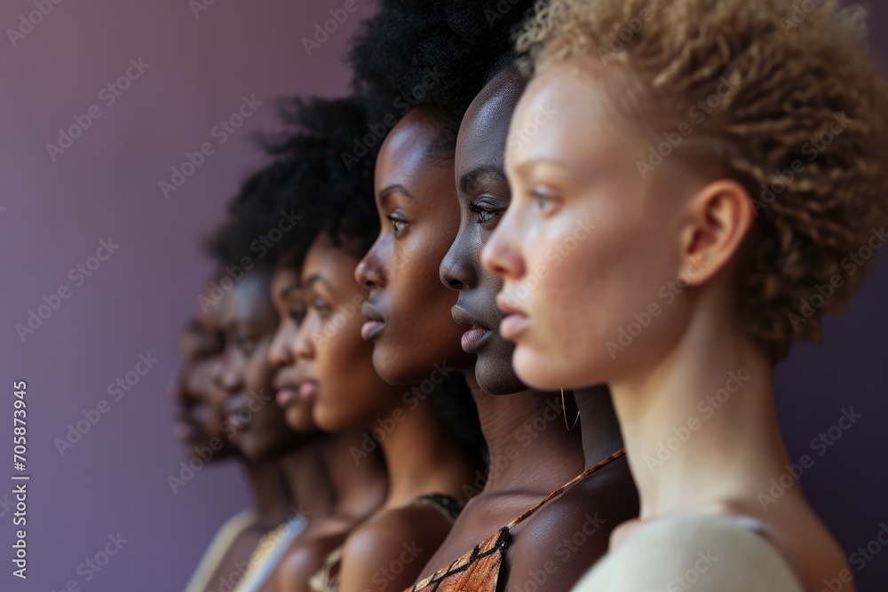 The power of Diversity: A portrait capturing the beauty of women from ...