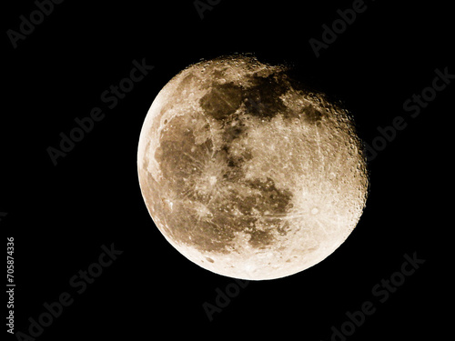 Close-up of the moon