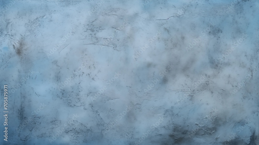 Beautiful abstract grungy blue stucco wall background in cold mood, Blue textured concrete background, generative ai