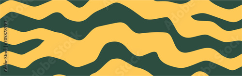 Vector geometric elements. Wave Liquid Banner Background with Text Space. Wave mark on sand abstract background. Seamless.