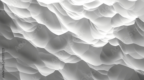 White geometric abstract background minimalist modern graphic design light elegant dynamic universal 3d horizontal photo