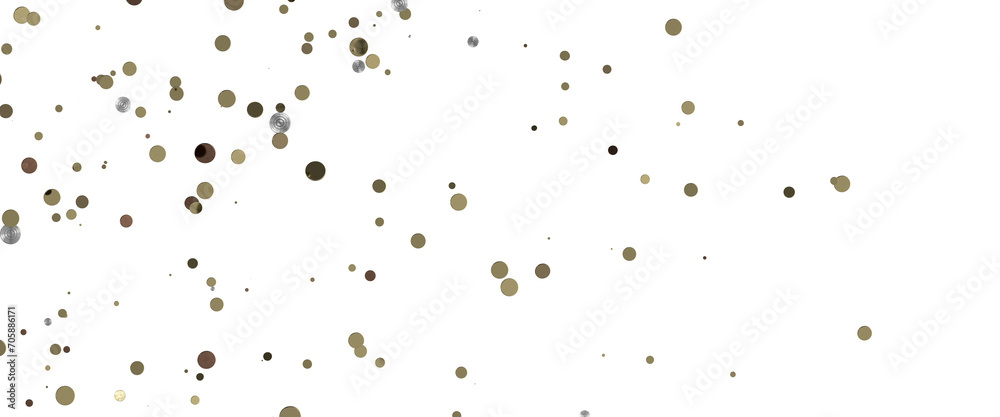 Sprinkle of Success: Spectacular 3D Illustration Showcasing Cascading gold Confetti Sprinkle of Success: Spectacular 3D Illustration Showcasing Cascading gold Confetti