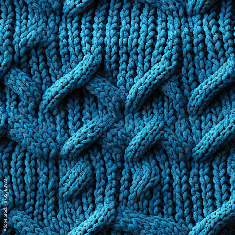 Intricate Blue Weave, Beautiful Assorted Wool Weaving Texture Patterns,Seamless Pattern Images