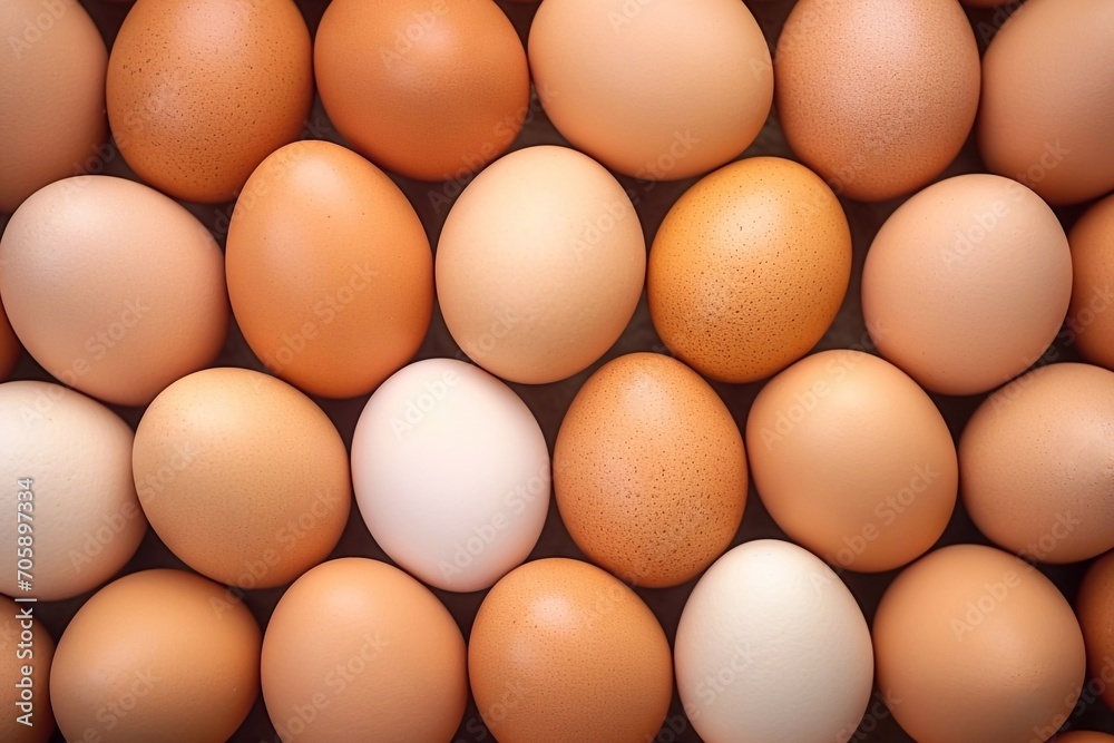 Close up of fresh eggs background. Healthy food concept. Top view. Chicken eggs background. Close up of fresh eggs background. Healthy food concept. Top view. Chicken eggs background.