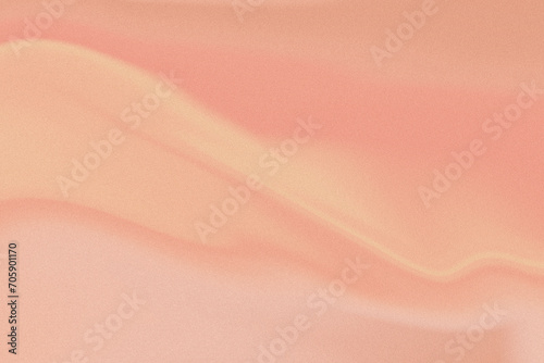 Peach gradient. Digital noise, grain texture.  Nostalgia, vintage, retro 70s, 80s style. Abstract lo-fi background. Wallpaper, template, print. Minimal, minimalist. Orange, dusty pink, beige colors
