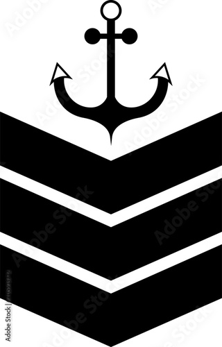 Sea Cadet QPO2 insignia logo & vector