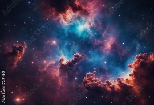 Colorful space galaxy cloud nebula Stary night cosmos Universe science astronomy Supernova background
