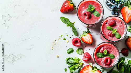 healthy natural organic smoothie made from fresh fruits and berries, detox, weight loss, proper nutrition, drink in a glass, jar of juice, tropical cocktail, ingredients, cooking, breakfast