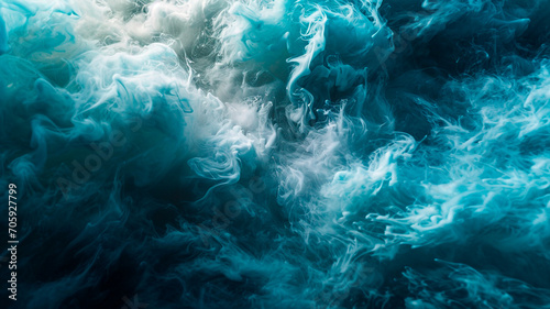 blue smoke background