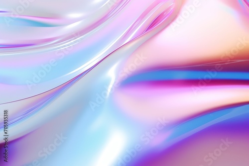 Colorful holographic foil background