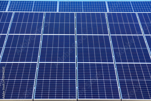 Wallpaper Mural Solar panels on small wood board domestic house roof, sustainable energy concept. Torontodigital.ca