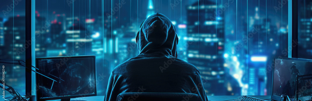 Banner hacker data analyse cybersecurity Banner hacker data analyse cybersecurity
