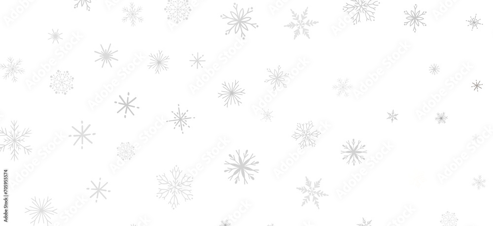Snowflake Blizzard: Brilliant 3D Illustration Showcasing Descending Holiday Snowflakes Snowflake Blizzard: Brilliant 3D Illustration Showcasing Descending Holiday Snowflakes