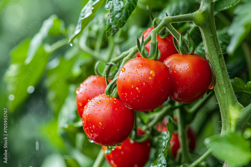 genetically modified tomato with enhanced flavor and resistance to pests