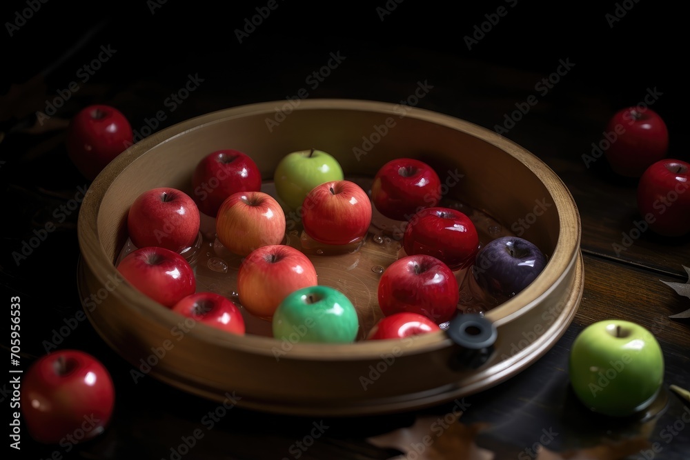 Play Halloweenthemed games like bobbing for apples Play Halloweenthemed games like bobbing for apples