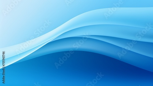 Abstract Minimal Blue Gradient Background for Social Media Post AI Generated