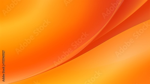 Abstract Orange Background with Glowing Diagonal Rounded Lines AI Generated