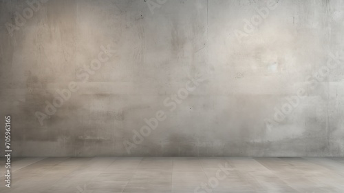 Rough Concrete Loft Wall Texture Background Interior or Cement Surface Floor AI Generated © Alex