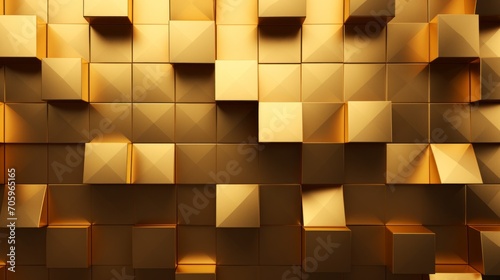 Superb Clean Gold Metal Texture AI Generated