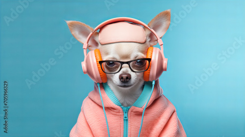 Doggy Musical Bliss. The Musical Canine Companion © EwaStudio
