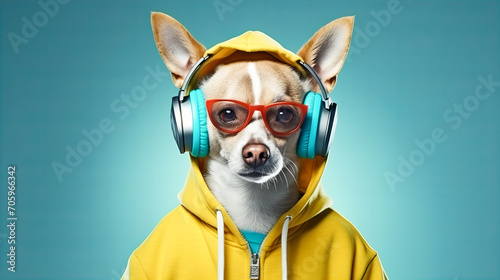 Doggy Musical Bliss. The Musical Canine Companion © EwaStudio