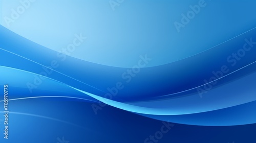 Abstract Blue Background for Business Corporate Banner AI Generated