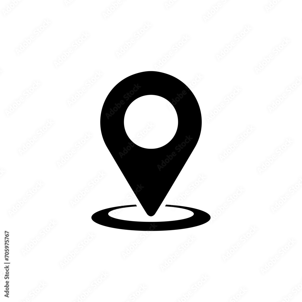 Locator icon design trendy vector illustration. Locator icon design trendy vector illustration.
