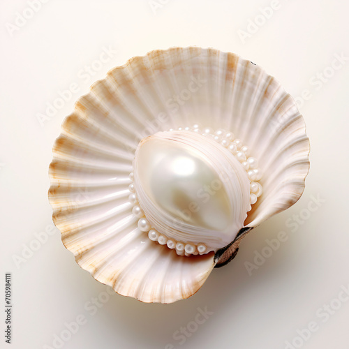 a pearl in a shell