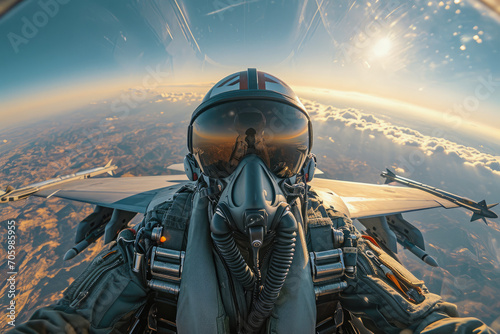 Fighter Pilot Selfie