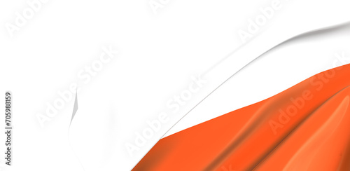 Polish flag. Poland flag. F...