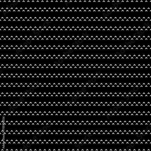 Seamless pattern with chevrons ornament. Repeated angle brackets wallpaper. Chevron shapes motif. Zigzag image. Jagged triangular waves background. Digital paper with curves for textile print. Vector.