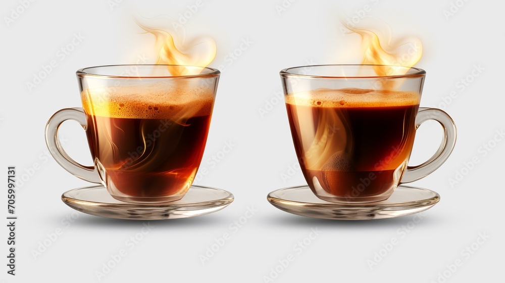 Set with Cups of Hot Aromatic Espresso Coffee
Set with Cups of Hot Aromatic Espresso Coffee