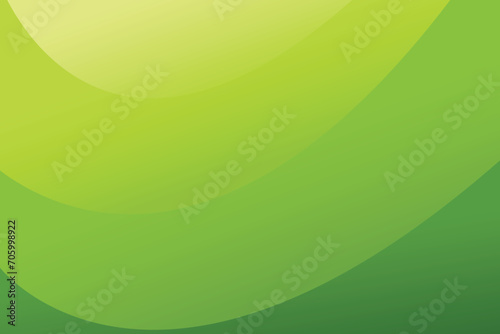 Abstract lime green gradient background with dynamic waves. Vector illustration