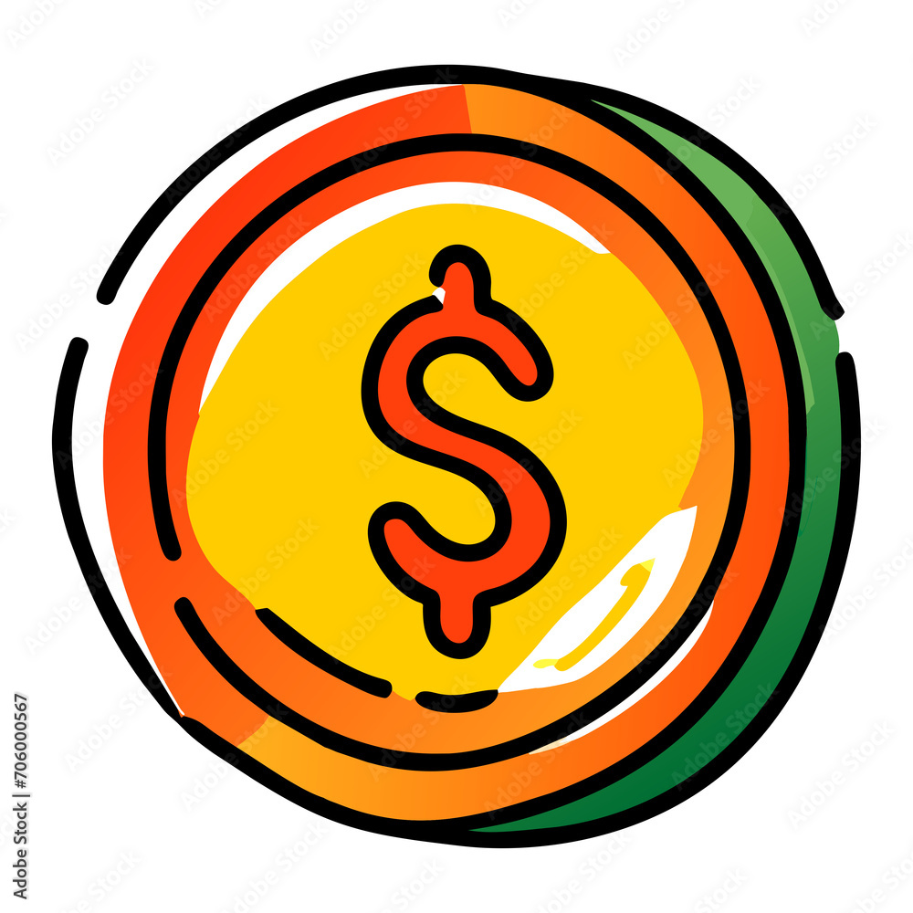 Doodle Coin - Generative Ai, Üretken yapay zeka Doodle Coin - Generative Ai, Üretken yapay zeka