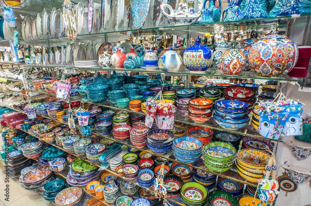 Turkish souvenir shop 