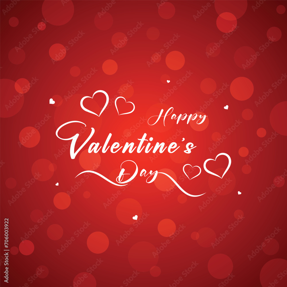 Valentine's day vector eps background