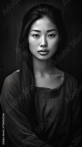 Beautiful asian lady