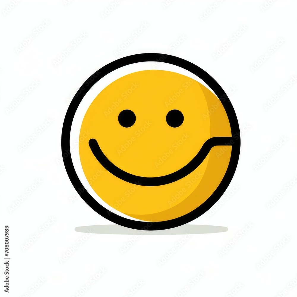 Fototapeta premium Smiley face icon.