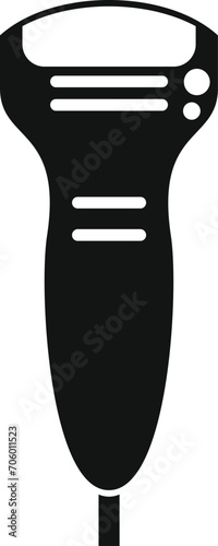 Sonograph diagnosis icon simple vector. Medical doctor. Ultra sound clinic