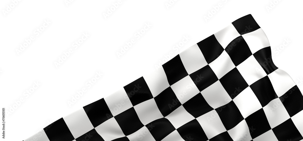 Fototapeta premium background of checkered flag pattern