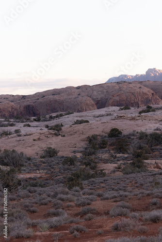 rocky landscape with mountains