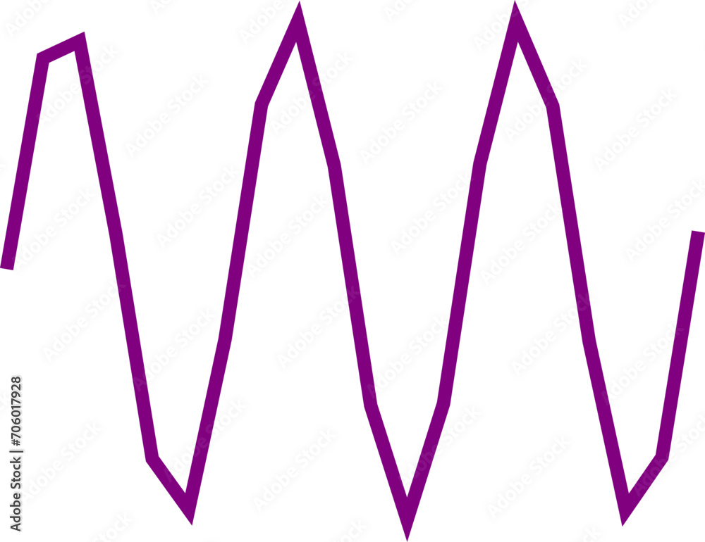 An abstract transparent scribble wave shape line design element. An abstract transparent scribble wave shape line design element.