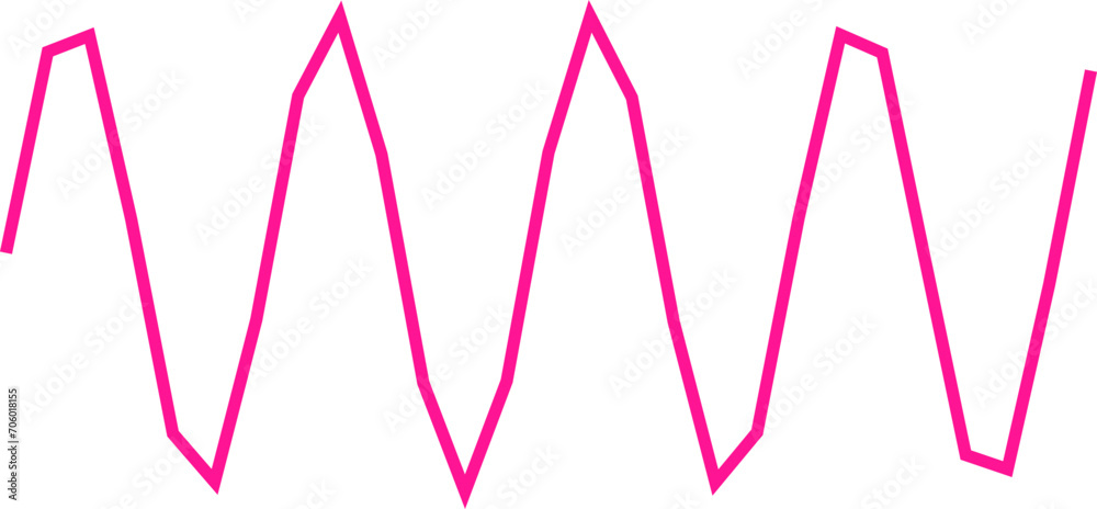 An abstract transparent scribble wave shape line design element. An abstract transparent scribble wave shape line design element.