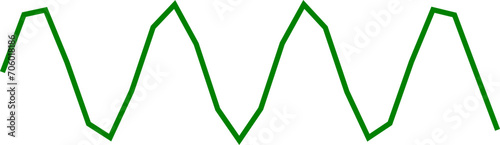 An abstract transparent scribble wave shape line design element.