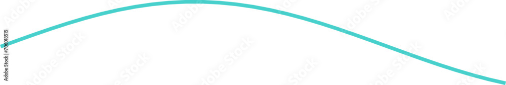 An abstract transparent curvy wave shape line design element. An abstract transparent curvy wave shape line design element.