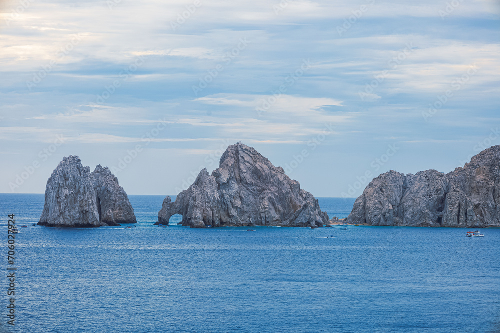 Naklejka premium landscape of the sea and sky