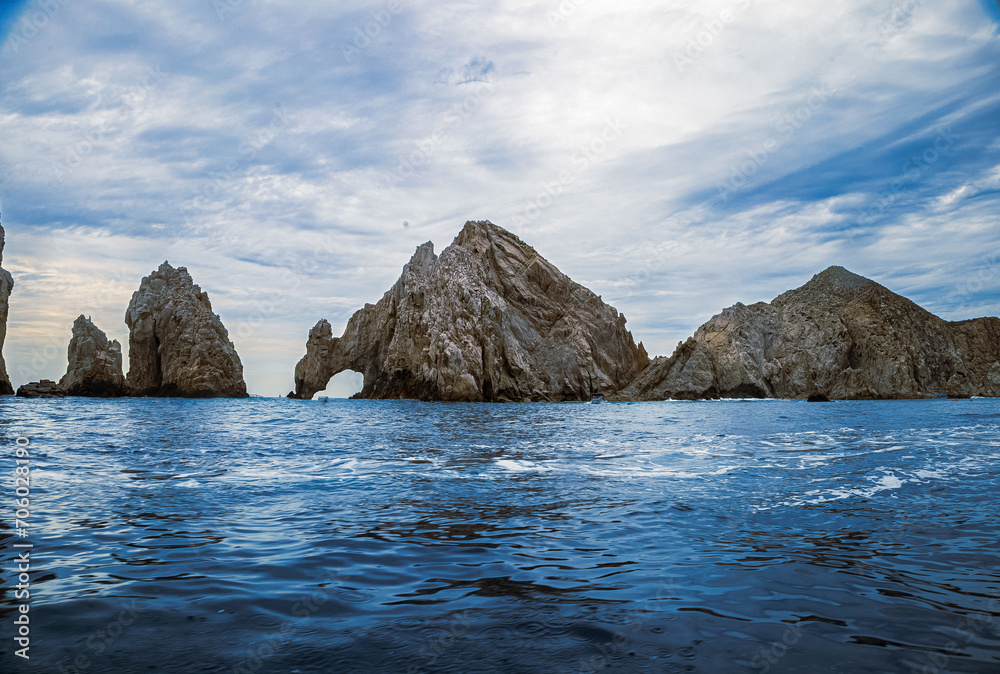 rock in the ocean