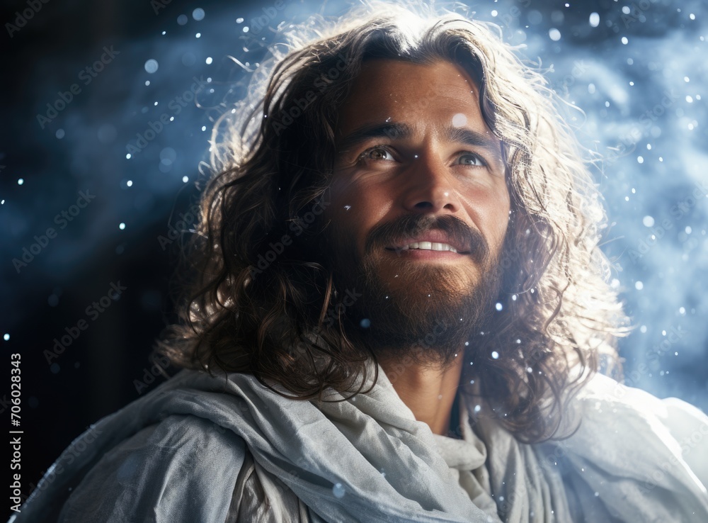 Divine presence: contemplating the life and teachings of Jesus Christ, the compassionate figure whose legacy resonates through time, embodying love, grace, and spiritual enlightenment. Divine presence: contemplating the life and teachings of Jesus Christ, the compassionate figure whose legacy resonates through time, embodying love, grace, and spiritual enlightenment.
