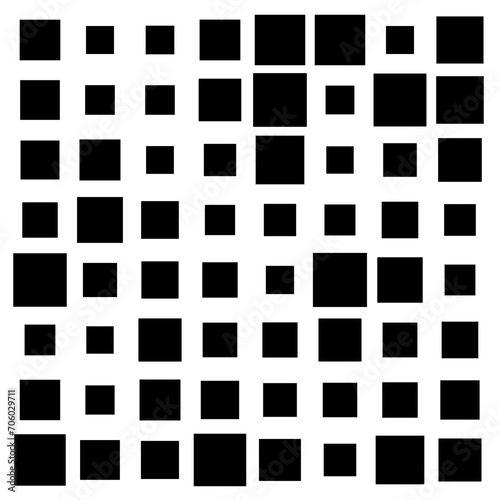 set of black and white rectangles