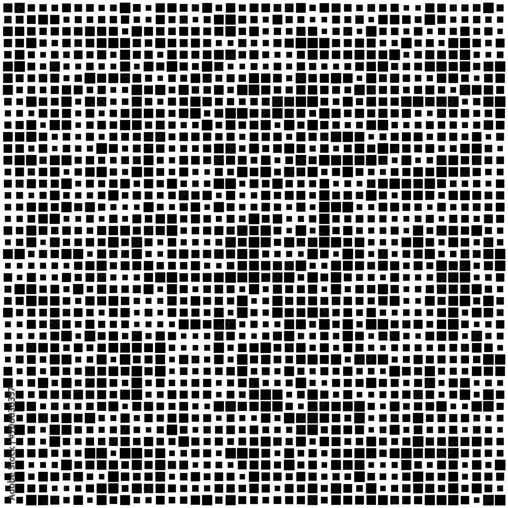 set of black squares set of black squares